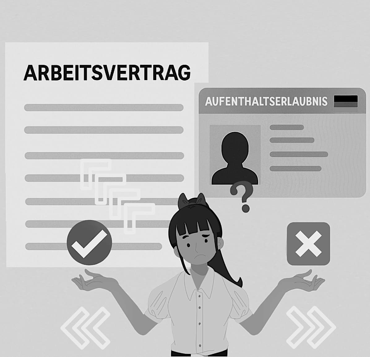 Reicht ein Arbeitsvertrag für eine Aufenthaltserlaubnis in Deutschland – Myrsini Laaser Blog