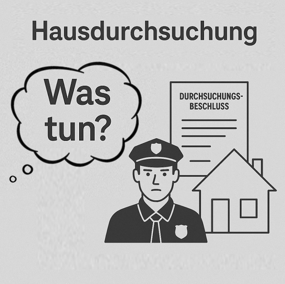 Hausdurchsuchung – Was tun?